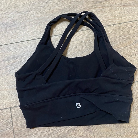 BUFF BUNNY black Rosa sports bra L - Picture 7 of 11